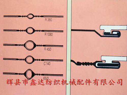 鋼絲綜、尼龍包覆綜絲、特種鋼絲綜、翻邊綜眼鋼絲綜型號與規(guī)格的詳細說明